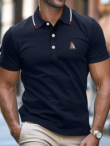 Men's Ship Trending Polo T-shirt